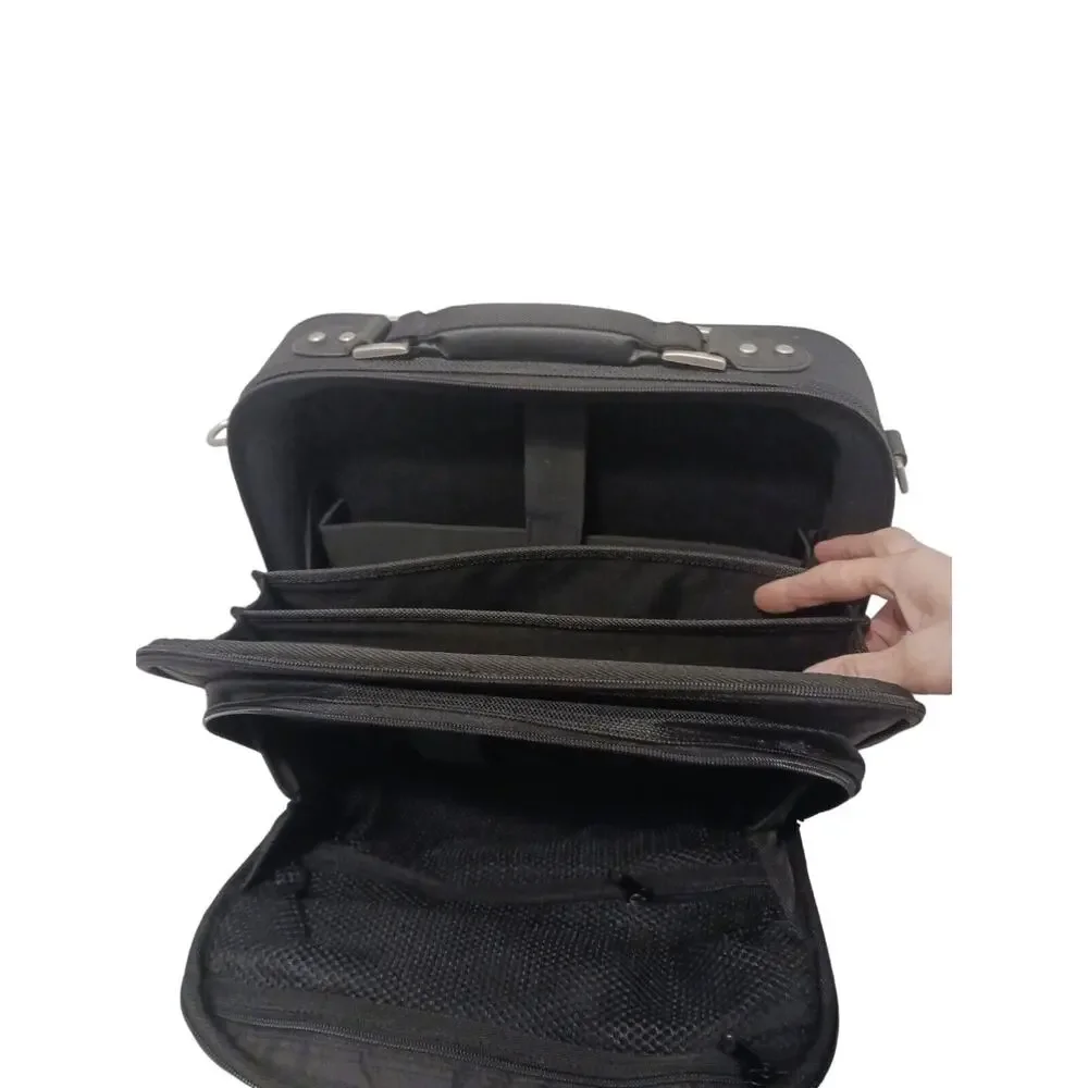 Dell Carrying Case Briefcase 14x12 for Laptop Ipad Overhead CARRY-ON Travel Bag